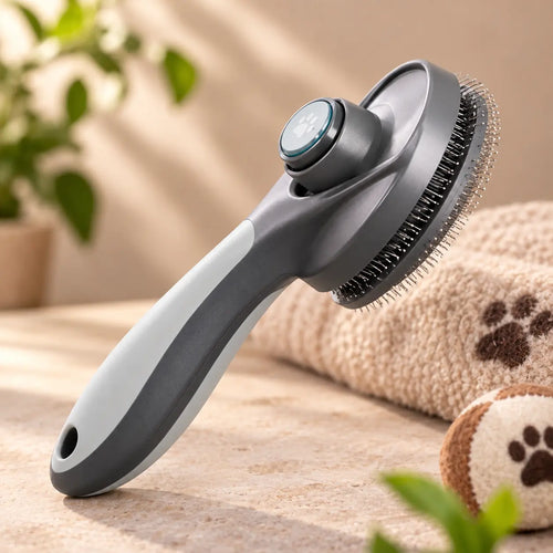 PetCare Brush  Spazzola Rimuovi Pelo e Nodi, Autopulente