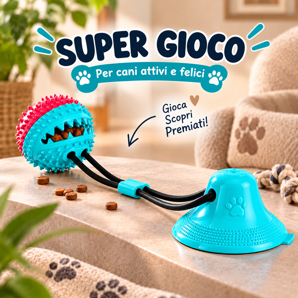 Gioco Interattivo per Cani con Squeak  Stimolante e Resistente